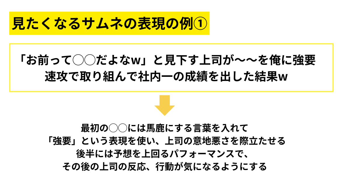 YouTubeのクリック率を上げるサムネ表現の例①